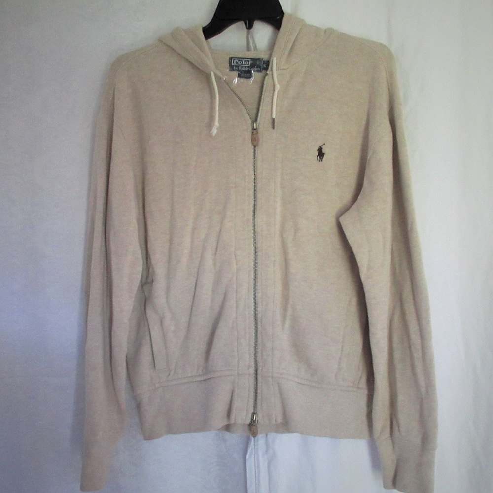RALPH LAUREN POLO Full Zip Hoodie SIZE LARGE